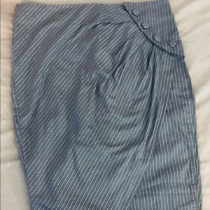 Gorgeous Gray pinstripe pencil skirt